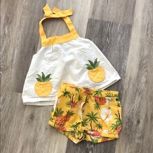 🦄 HP🦄Gymboree halter top and shorts set